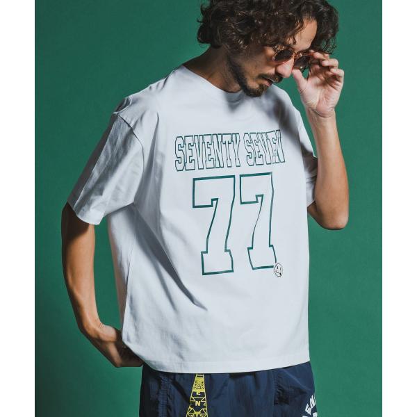 Tシャツ middle onz S/S fine box t-shirt (77number)