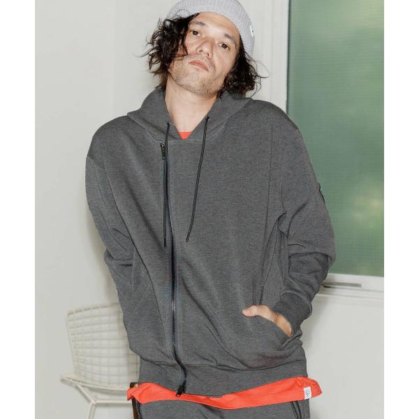 パーカー cardboard rider-style hoody