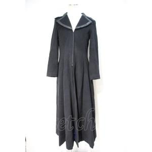 Moi-meme-Moitie / COAT レザートリミングコート(2004年) Man 黒 I-...