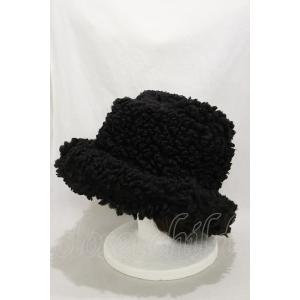 ankoROCK / フラッフィーボアハット  黒 H-24-12-16-015-PU-AC-KB-...