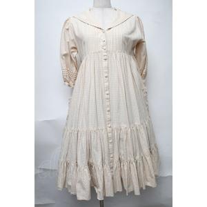 Physical Drop / ギンガムセーラーワンピース  イエロー S-25-08-11-061...