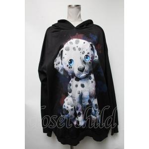 ankoROCK / ダルメシアンptプルオーバー  黒 S-25-03-13-057-PU-TO-...