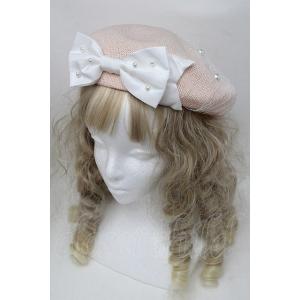 Angelic Pretty / Pearl Ribbonベレー  ピンク S-25-08-18-1...