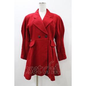 ジェーンマープル　ソフトメルトンコート Jane Marple / ソフトメルトンのライディングコート M ブルー O-24-01