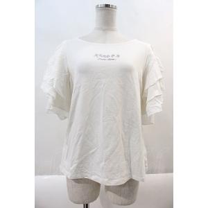 【SALE】Areeam / ヤングオイスターフリルトップス  アイボリー I-24-09-26-0...