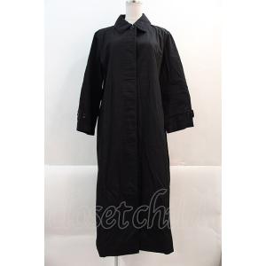 【SALE】INGEBORG / 裏地柄スプリングコート  ブラック I-25-01-20-116-...