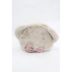 m petit by misako / AM クマサンポーチ  ベージュ I-26-03-12-12...