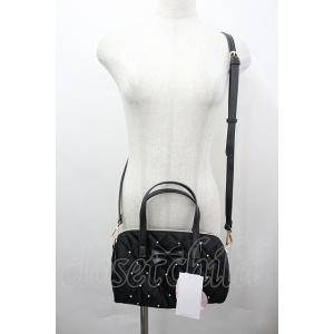 m petit by misako / AM*TTロールボストンバッグ  黒 I-26-04-24-...