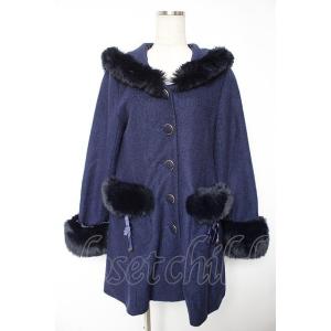 LIZ LISA / セーラー襟コート 0 紺 Y-25-12-23-137-LO-CO-SZ-ZT...