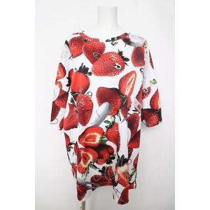 TRAVAS TOKYO / Tablet berry BIG Tee　Tシャツ F ホワイト Y-26-04-13-026-PU-BL-SZ-ZY