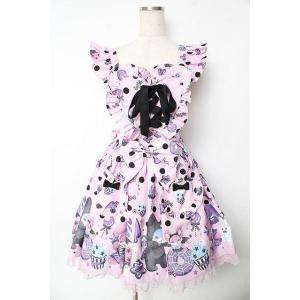 Angelic Pretty / Happy Treat Party Cafeスカート  ピンク Y...