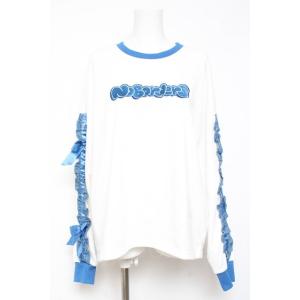 ACDC RAG / melty planet　ロンT  白×青 Y-26-02-04-091-PU...