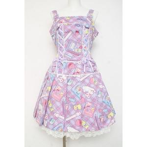 Angelic Pretty / Fancy Stationeryローウエストジャンパースカート  ...