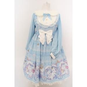 Angelic Pretty / Lovely Snow Fantasyワンピース  サックス O-...