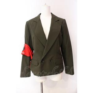 SUPER LOVERS / 腕章付きジャケット  カーキグリーン O-25-08-02-071-P...