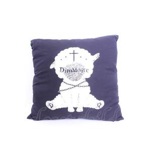 DimMoire / DimMoireロゴクッション  ブラック O-26-01-16-1020-0...