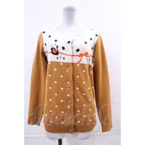 Franche Lippee  / スワンリボン&ドットカーディガン I-23-09-02-085i-1-TO-LO-L-HD-ZI｜closetchild-online