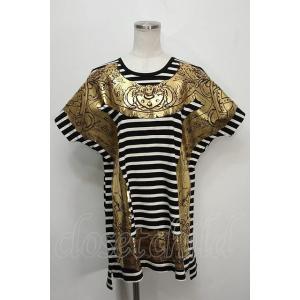 【USED】Vivienne Westwood / /箔フレームボーダーTシャツ&lt;br&gt; 00 オフ...