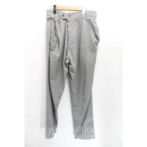 【USED】Vivienne Westwood MAN / ウールボタンダウンパンツヴィヴィアンウエストウッド    44 灰 【中古】 H-23-12-03-044-pa-IN-ZH｜closetchild-vw