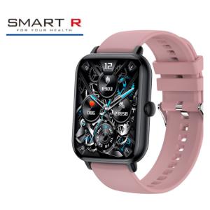 SMART R タスク正規品 L18 ピンク スマートアール スマートウォッチ Android5.0、iOS9.0以降 初心者向け 健康管理 メンズ レディース 腕時計の商品画像
