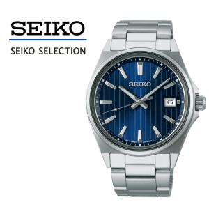 SEIKO SELECTION SBTH003 国内正規品 10気圧防水 日付表示 セイコーセレクション Sシリーズ 電池式クオーツ ブルー スタンダード スタイリッシュ メンズ 腕時計｜clost