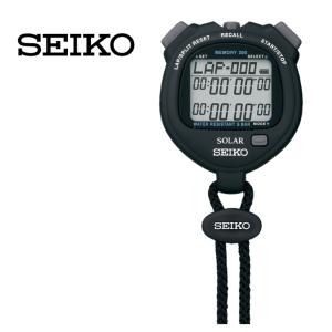 SEIKO 国内正規品 SVAJ001 ストップウォッチ 1/100秒計測 100時間計 ソーラー 300メモリーリコール ラップ・スプリット計測 カレンダー  時計 5気圧防水｜clost