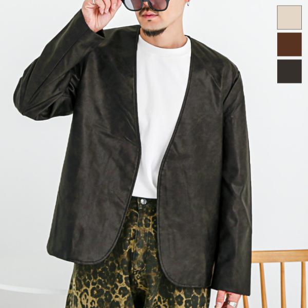 メンズ レディース PUレザー 革ジャン ジャケット レザージャケット 合皮 合成皮革 フェイクレザ...