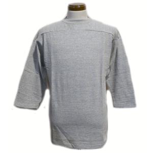 ダッパーズ 七分袖 14/- LOOP WHEEL フットボールTEE Dapper's 3/4