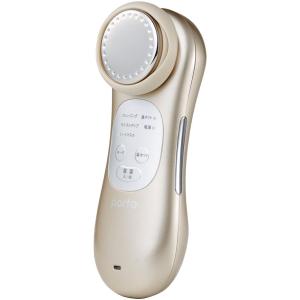 美顔器 ツカモトエイム ポルト スキンケア保湿美顔器 PAMPER シャンパンゴールド AIM-BT100