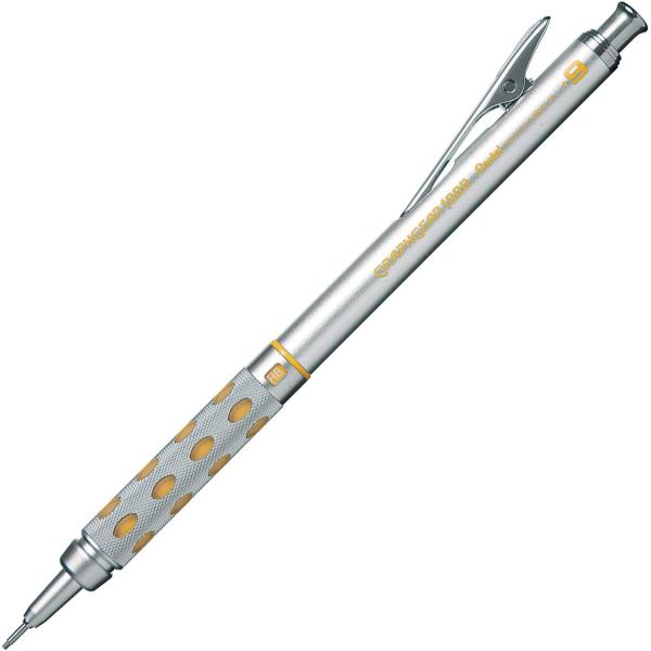 シャープペンシル グラフギア1000 0.9mm PG1019 1本 ぺんてる 製図用 クリックポス...