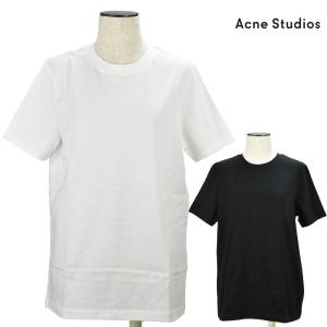 アクネストゥディオズ Tシャツ カットソー 半袖 2枚組 ホワイト ブラック レディース Acne Studios｜cloudshoe