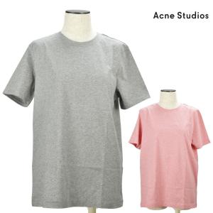 アクネストゥディオズ Tシャツ カットソー 半袖 2枚組 グレー ピンク レディース Acne Studios｜cloudshoe