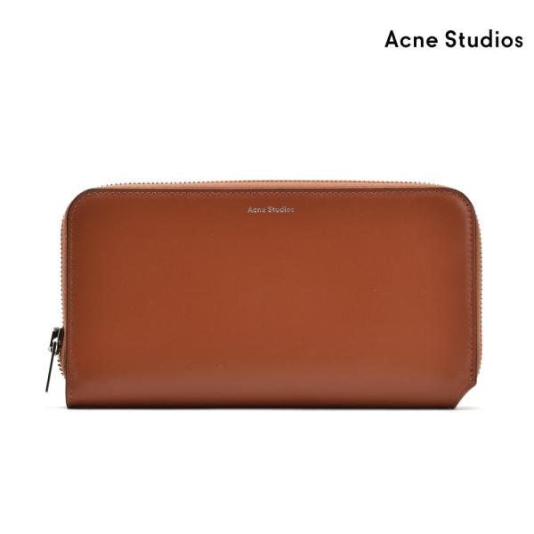 【並行輸入品】アクネストゥディオズ 長財布 小銭入れ付き ブラウン メンズ レディース Acne S...