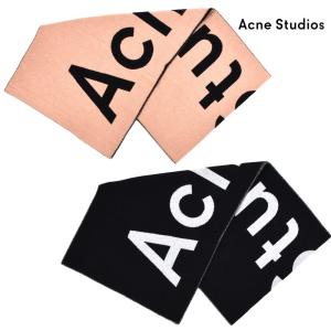 アクネストゥディオズ マフラー ストール ブラック ホワイト ピンク ブラック レディース Acne Studios｜cloudshoe