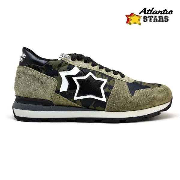 【並行輸入品】アトランティックスターズ シリウス TM3-81N カモ 迷彩 メンズ スニーカー