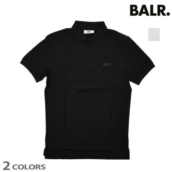 【SALE】ボーラー ポロシャツ ワンポイントロゴ ブラック ホワイト 黒 白 FELT LOGO ...
