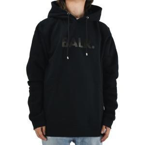 ボーラー パーカー メンズ フーディー プルオーバーパーカー ロゴプリント ブラック 黒 BALR. OLAF STRAIGHT HALF TRACK HOODIE【送料無料】｜cloudshoe