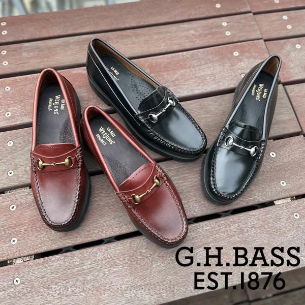 【並行輸入品】G.H.バス リアンナ ローファー レディース モックビットローファー 厚底 革靴 ブ...