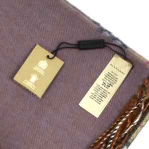 【並行輸入品】バーバリー カシミア マフラー ...の詳細画像3