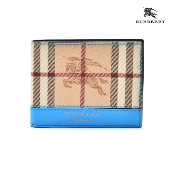 【並行輸入品】バーバリー BURBERRY 4065194 WALLET BRIGHTBLUE 二つ...