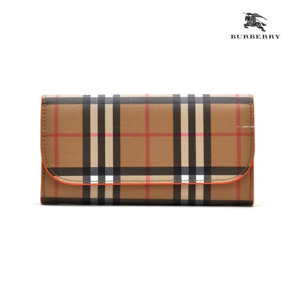 【並行輸入品】バーバリー コンチネンタルウォレット 長財布 ロングウォレット ノバ チェック レディ...