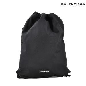 バレンシアガ BALENCIAGA 5528509XZ35 1000 EXPLORER DRAWST BAG BLACK ナップサック リュック ブラック 黒 メンズ レディース｜cloudshoe