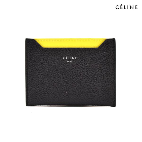 【並行輸入品】セリーヌ 10781 3AFE 38NO カードケース カーフスキン ブラック 黒 B...