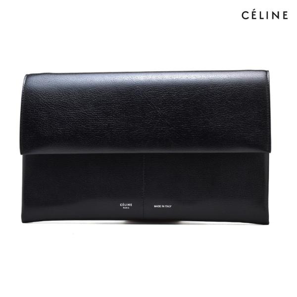 【並行輸入品】セリーヌ フォールデッドクラッチ 2WAY ショルダーバッグ シャイニーゴートスキン ...