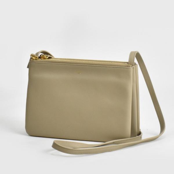 【並行輸入品】セリーヌ ショルダーバッグ TRIO トリオ LEATHER 16511 3eta 0...