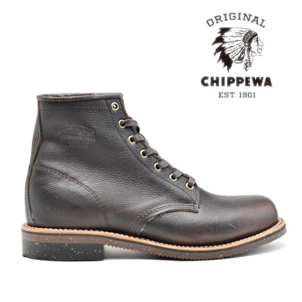 【並行輸入品】チペワ ワークブーツ コードバン 6インチ 1901G25 メンズ CHIPPEWA