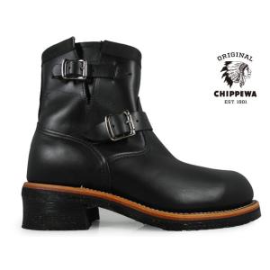 【並行輸入品】チペワ CHIPPEWA 1901M10 E width BLACK Engineer...