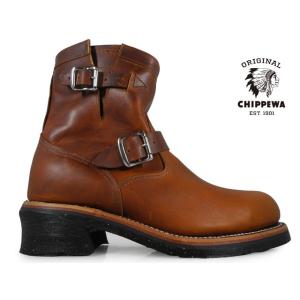 チペワ CHIPPEWA 1901M12 E width TAN Engineer Boots エンジニア ワークブーツ｜cloudshoe