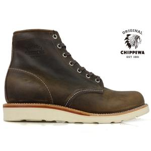 【並行輸入品】チペワ CHIPPEWA 1901M18 D width TAN CRAZYHORSE...