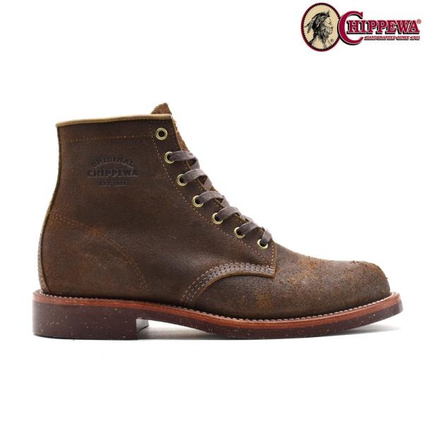 【並行輸入品】チペワ CHIPPEWA 1901M84 6インチ プレーントゥ スエード ユーティリ...